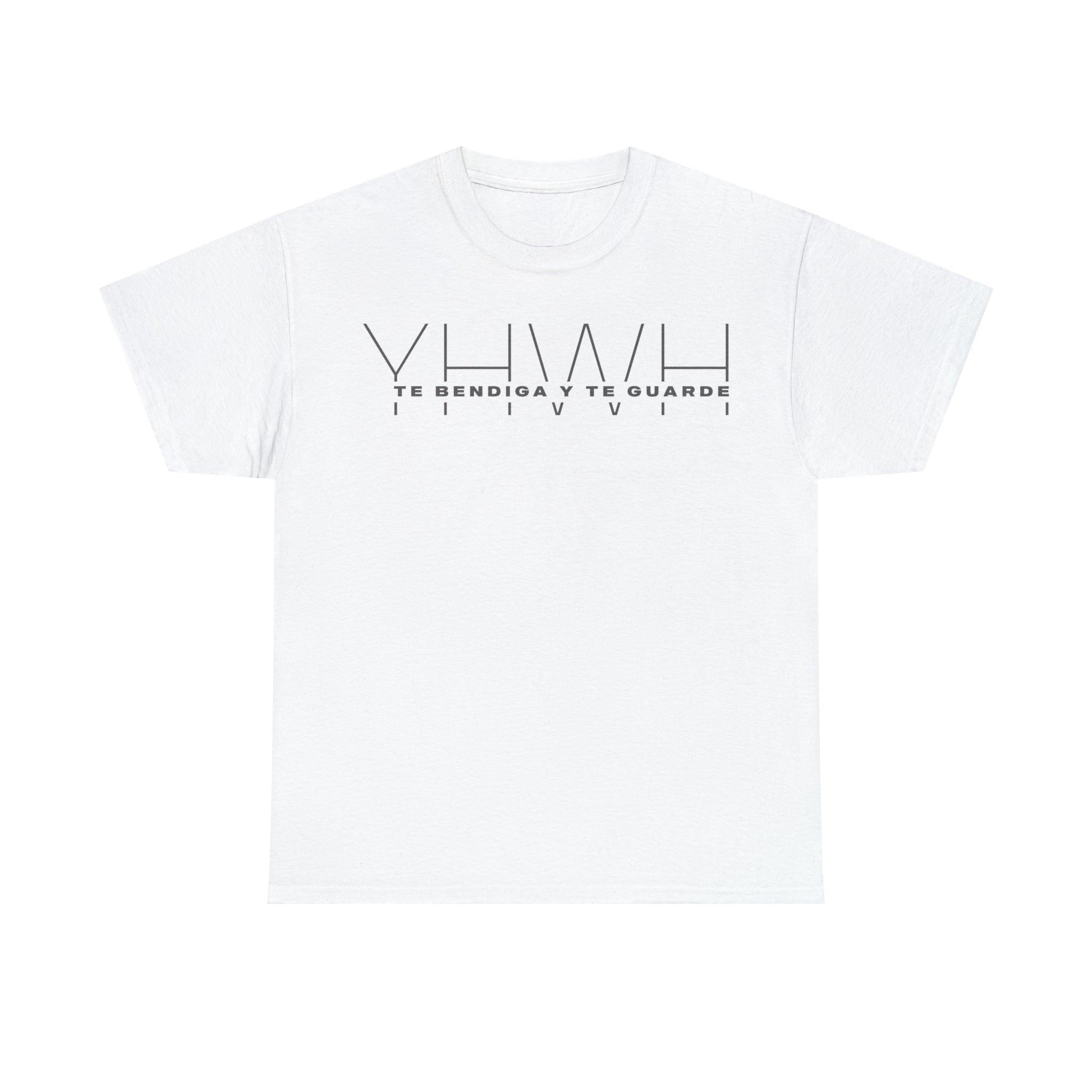 YHWH (Jehovah/Yahweh) Te Bendiga y Te Guarde Camisa Cristiana - Letra Fina - Joe Camilo Designs