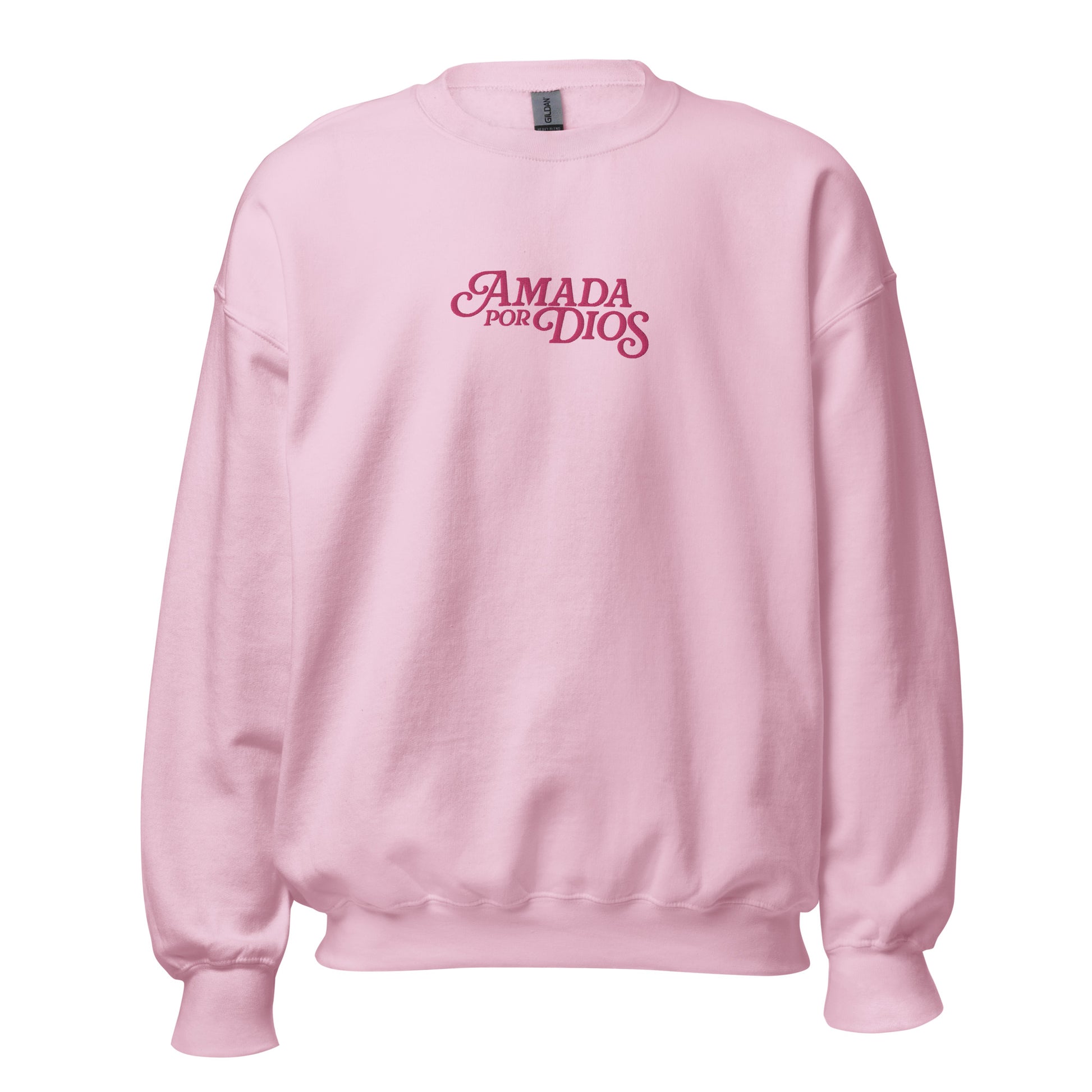 "Amada Por Dios"  Sweatshirt Bordado